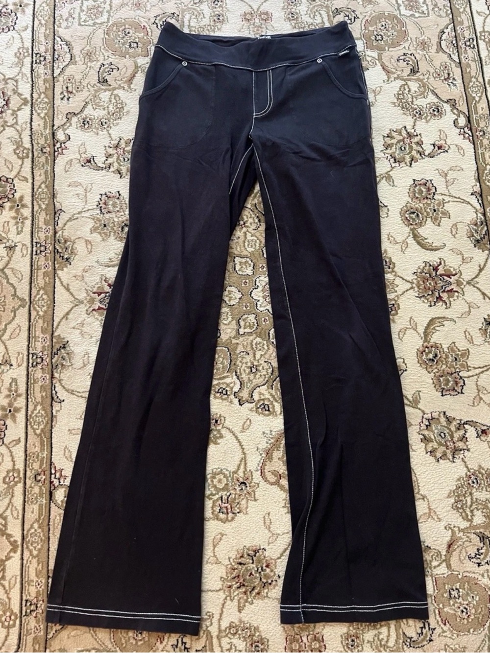 Everlast Women’s Black Yoga Bootcut Pant Athleisure Workout Size Small
